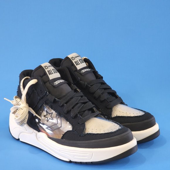 Converse Weapon CX Mid Joshua Vides Clear Unisex Sneakers A00715C NWT - Picture 1 of 6